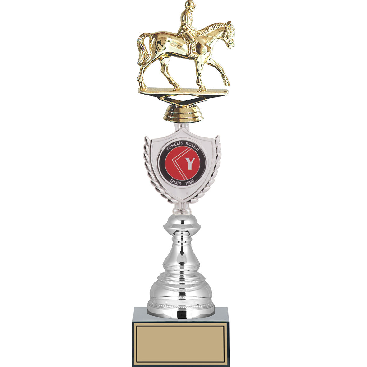 ODAK KUPA - Figürlü Kupalar - At / Binici Figürlü Kupalar FG-035 C - 38 cm