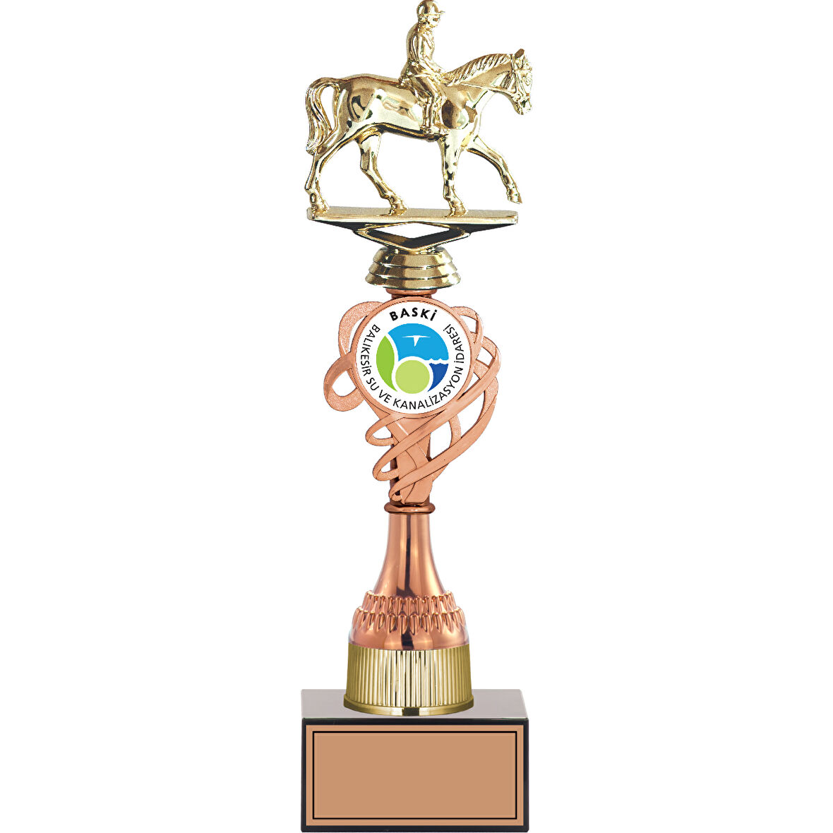 ODAK KUPA - Figürlü Kupalar - At / Binici Figürlü Kupalar FG-036 C - 36 cm