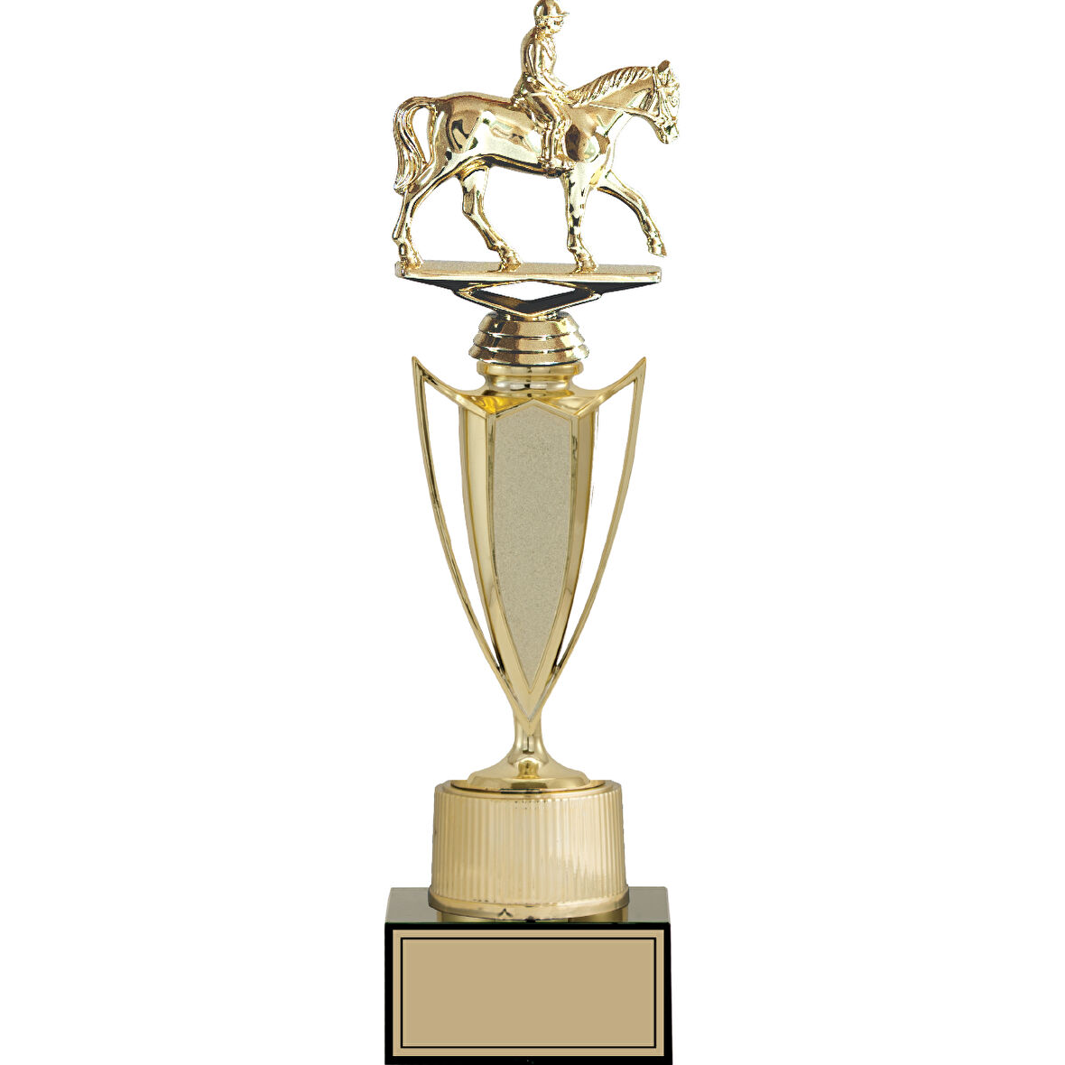 ODAK KUPA - Figürlü Kupalar - At / Binici Figürlü Kupalar FG-040 B - 36 cm