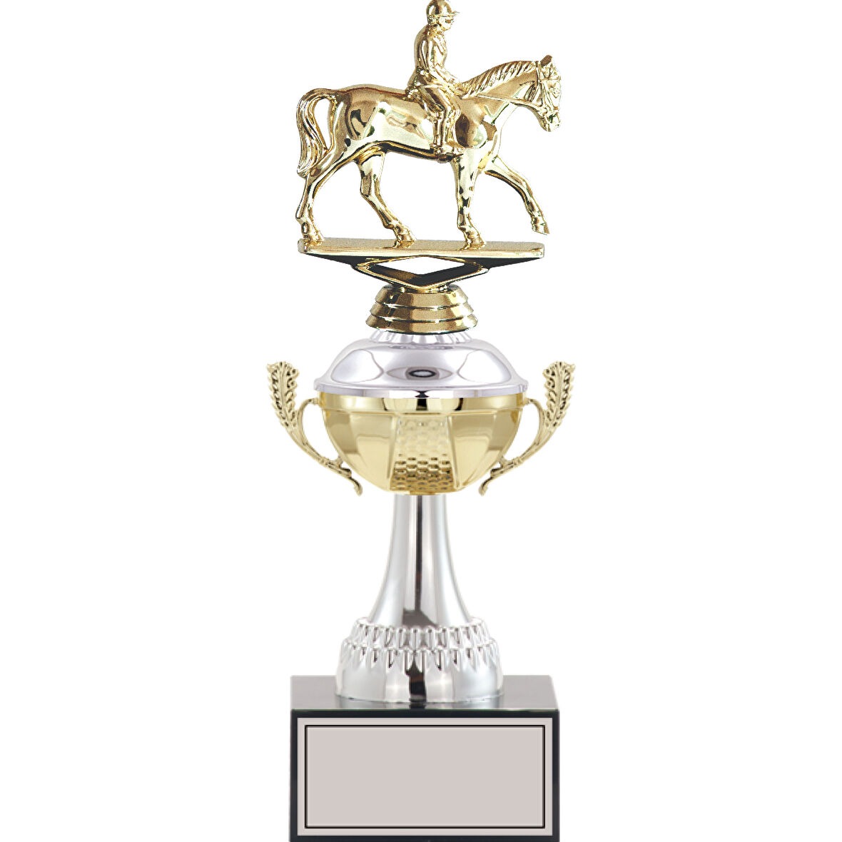 ODAK KUPA - Figürlü Kupalar - At / Binici Figürlü Kupalar FG-046 B - 32 cm