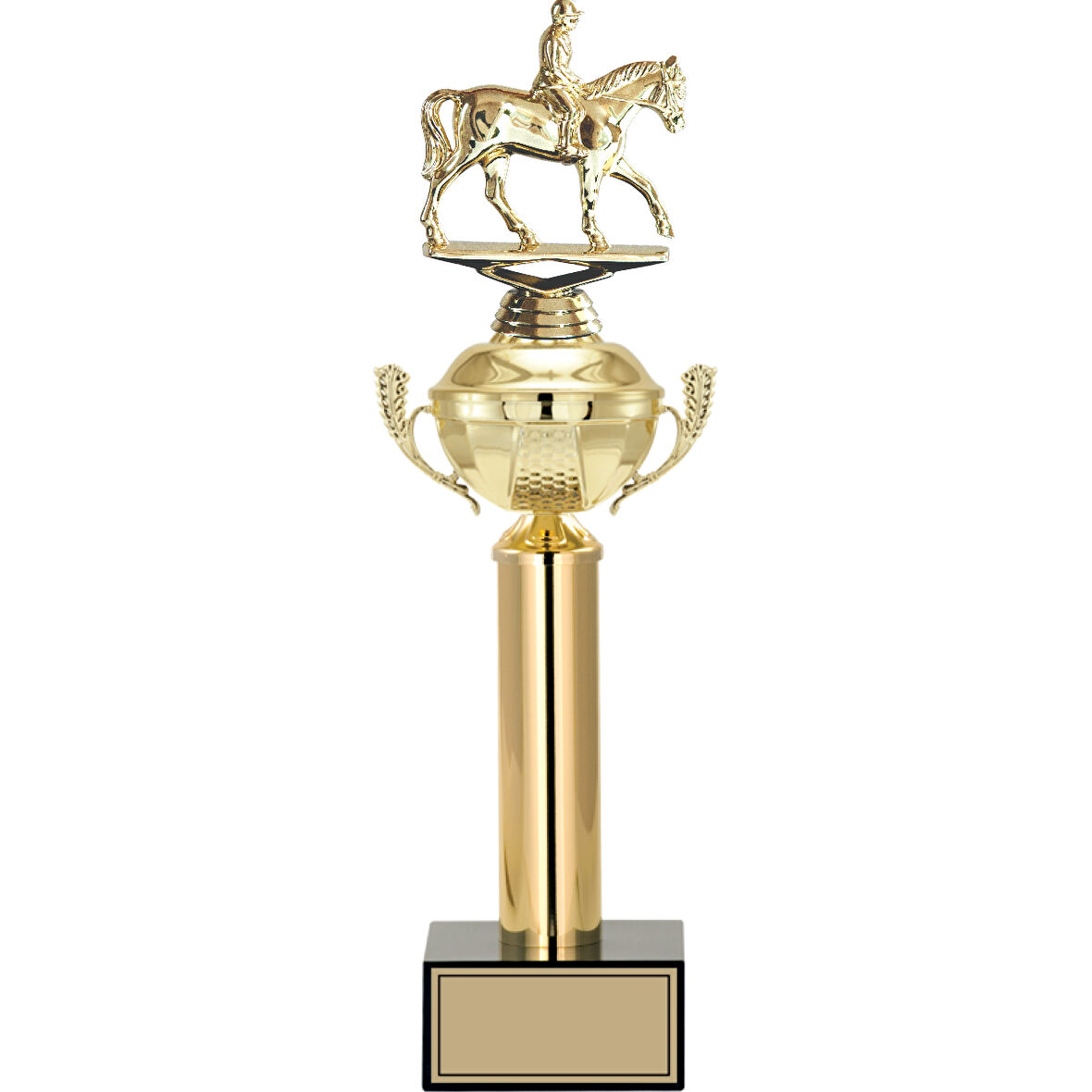 ODAK KUPA - Figürlü Kupalar - At / Binici Figürlü Kupalar FG-048 A - 43 cm