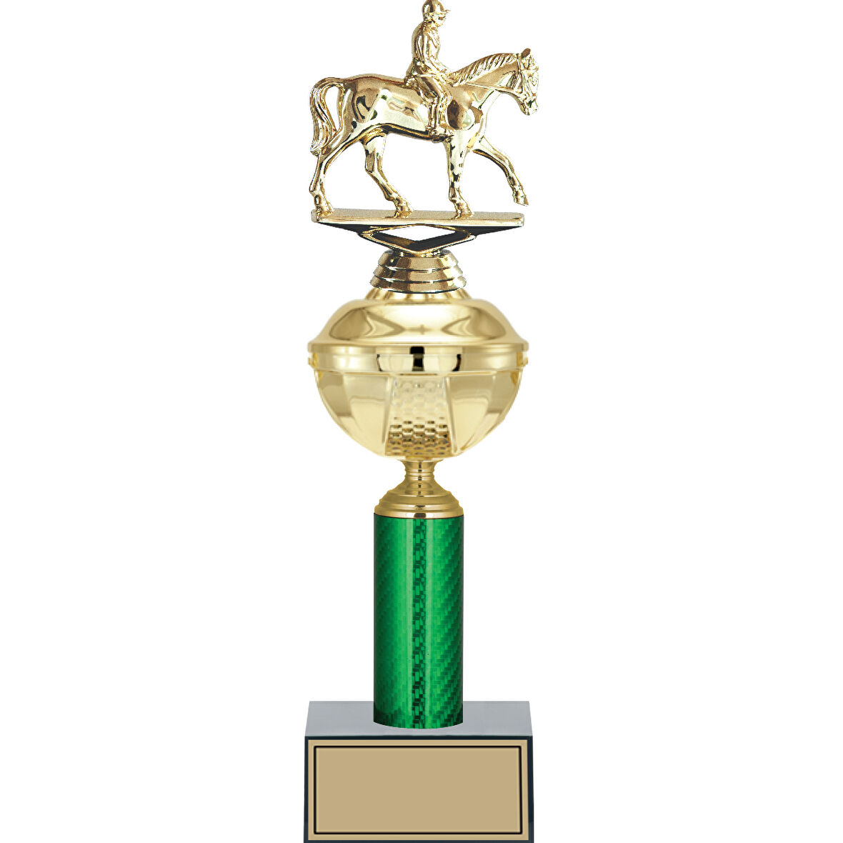 ODAK KUPA - Figürlü Kupalar - At / Binici Figürlü Kupalar FG-049 B - 38 cm