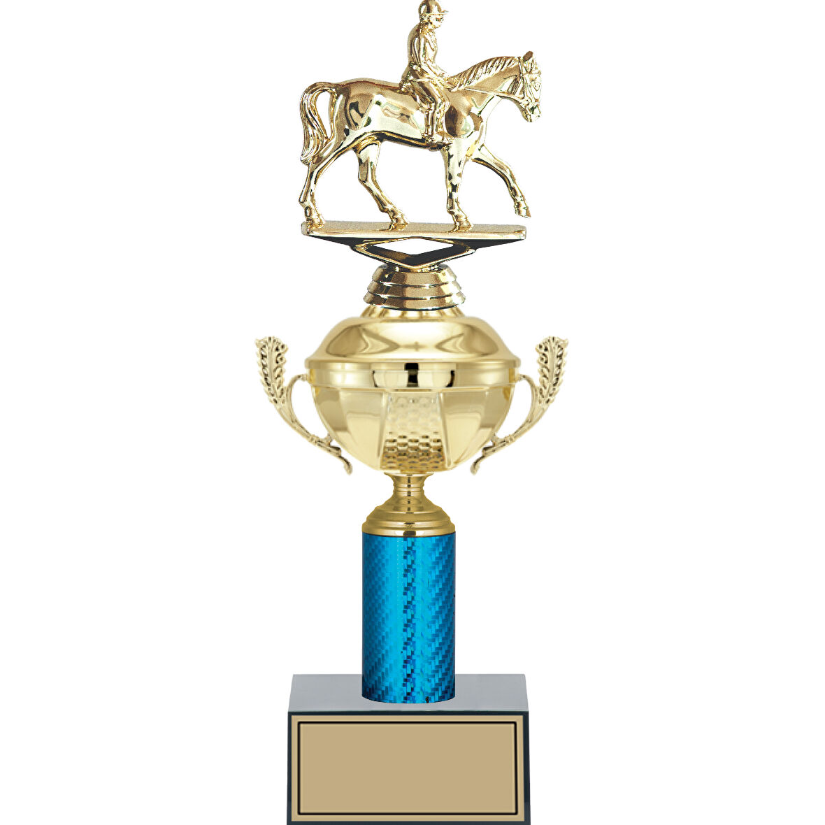 ODAK KUPA - Figürlü Kupalar - At / Binici Figürlü Kupalar FG-052 C - 36 cm