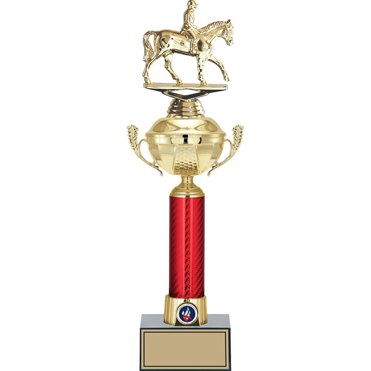 ODAK KUPA - Figürlü Kupalar - At / Binici Figürlü Kupalar FG-054 A - 45 cm