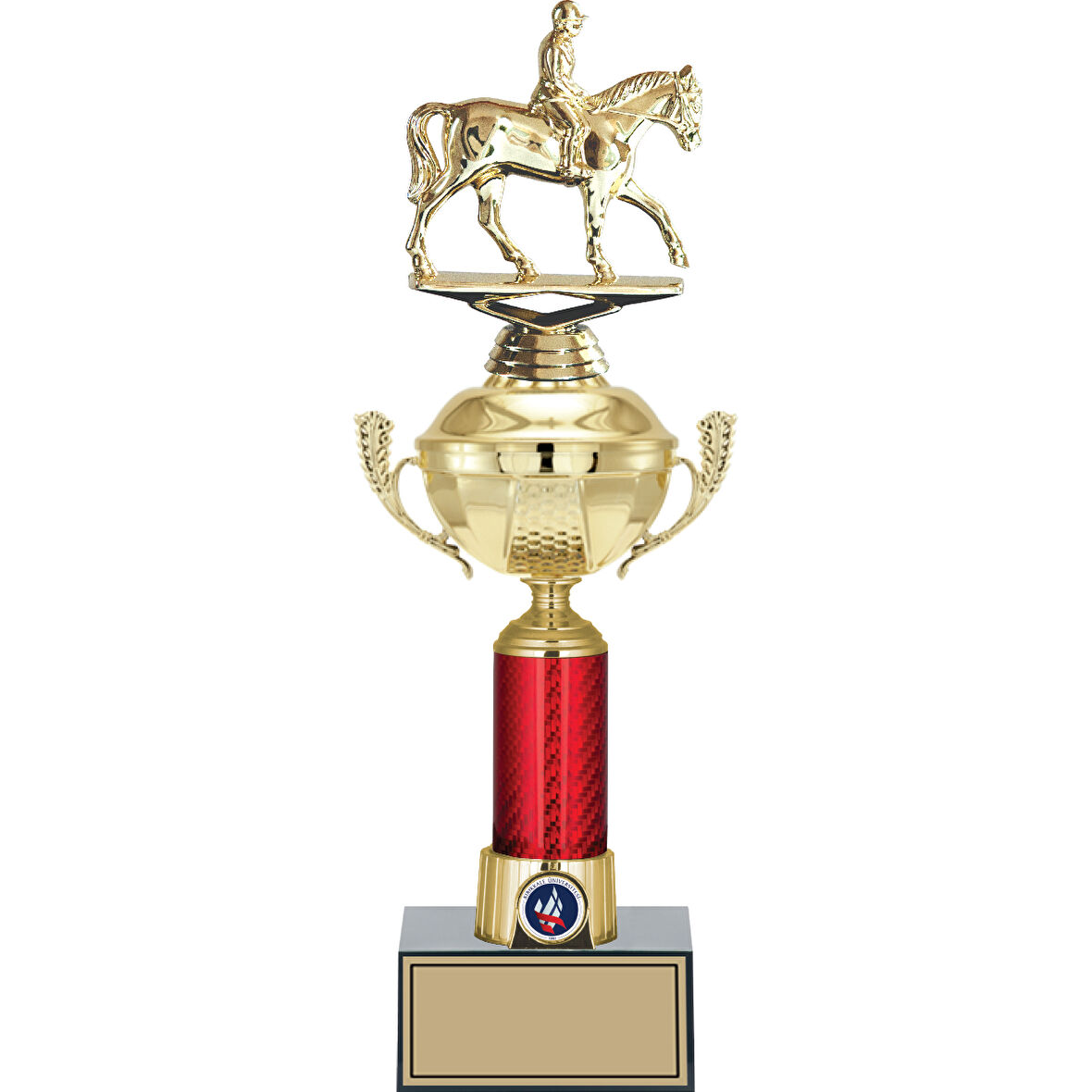 ODAK KUPA - Figürlü Kupalar - At / Binici Figürlü Kupalar FG-054 C - 40 cm