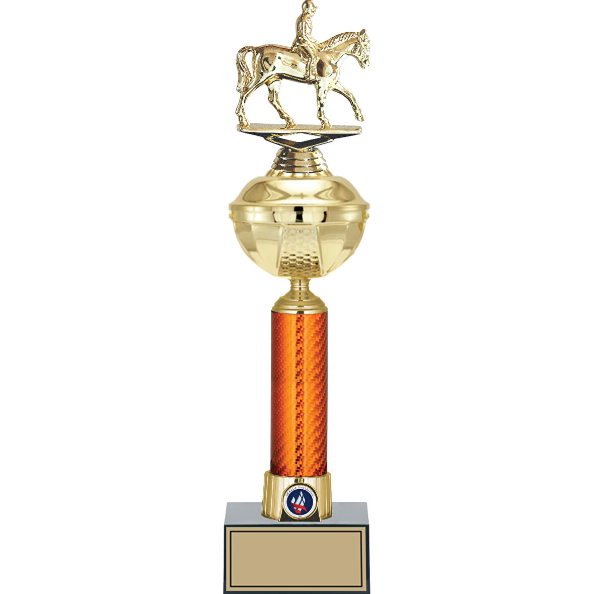ODAK KUPA - Figürlü Kupalar - At / Binici Figürlü Kupalar FG-055 A - 45 cm