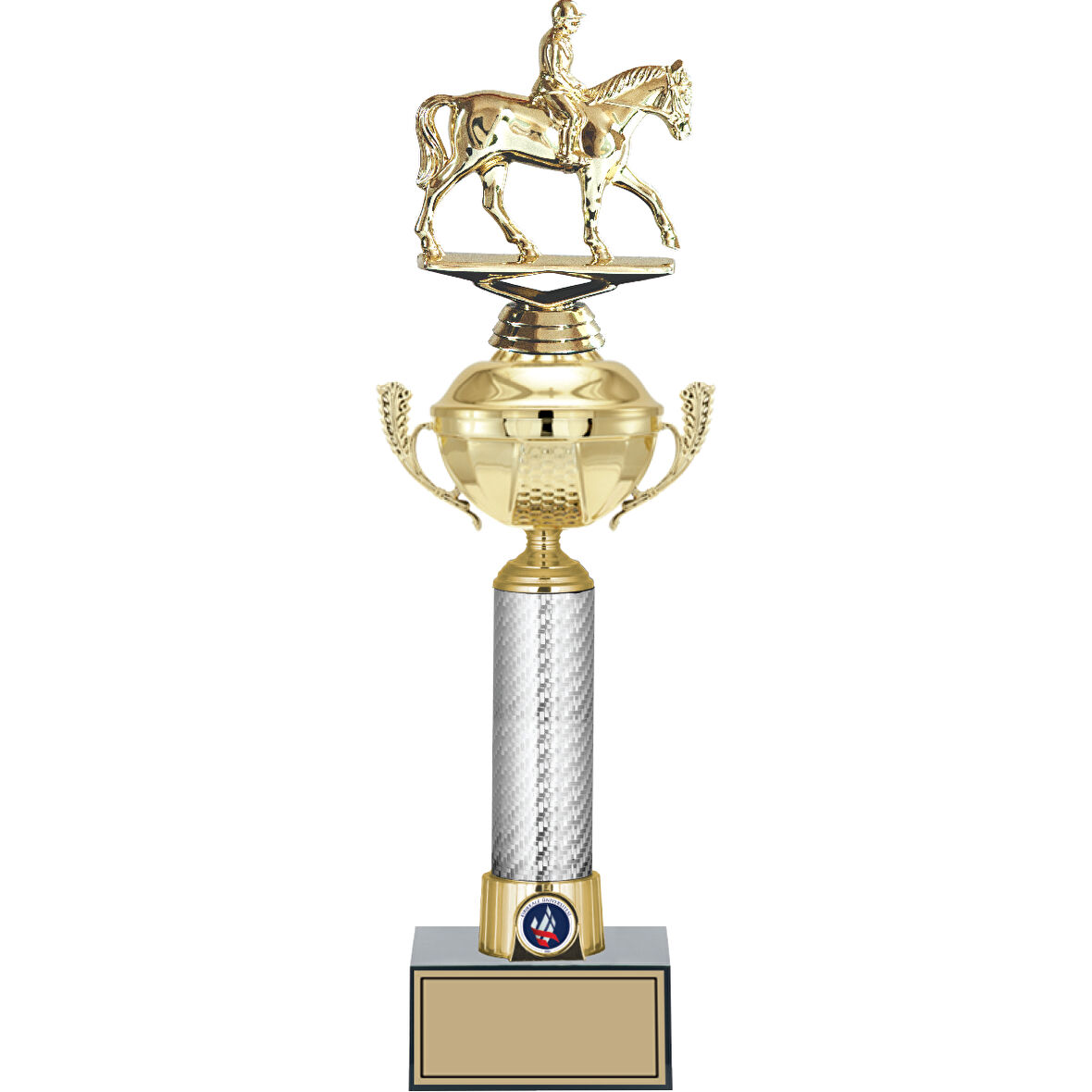 ODAK KUPA - Figürlü Kupalar - At / Binici Figürlü Kupalar FG-058 A - 45 cm