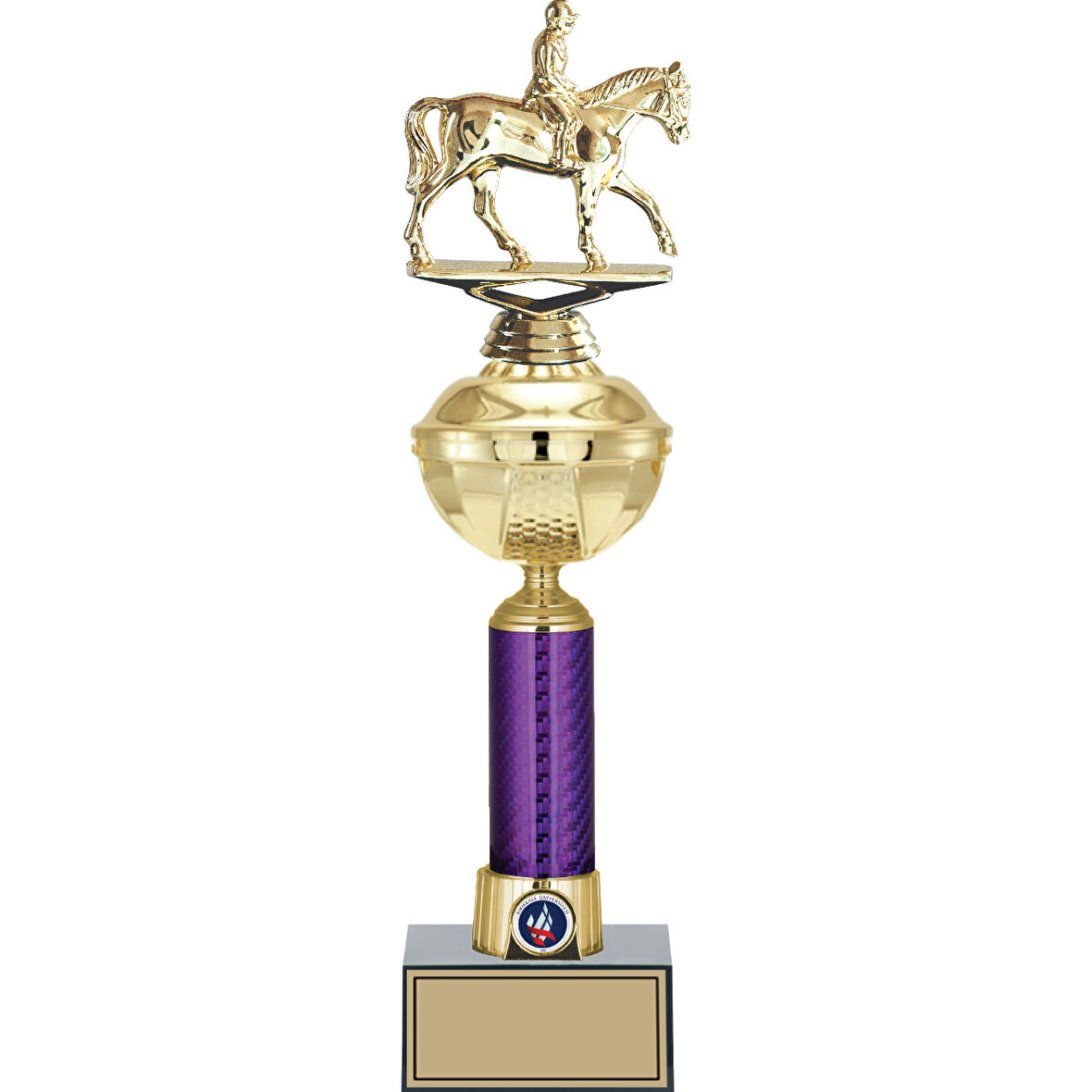 ODAK KUPA - Figürlü Kupalar - At / Binici Figürlü Kupalar FG-059 B - 42 cm