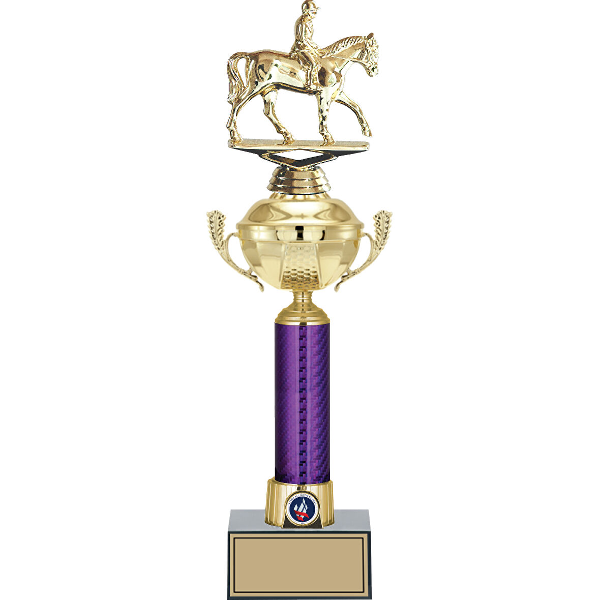 ODAK KUPA - Figürlü Kupalar - At / Binici Figürlü Kupalar FG-060 A - 45 cm