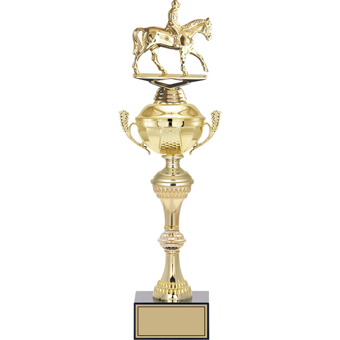 ODAK KUPA - Figürlü Kupalar - At / Binici Figürlü Kupalar FG-062 C - 44 cm