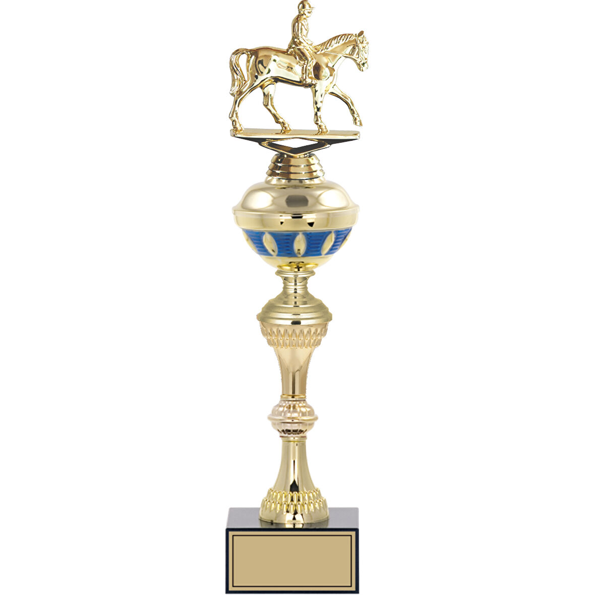 ODAK KUPA - Figürlü Kupalar - At / Binici Figürlü Kupalar FG-063 C - 44 cm