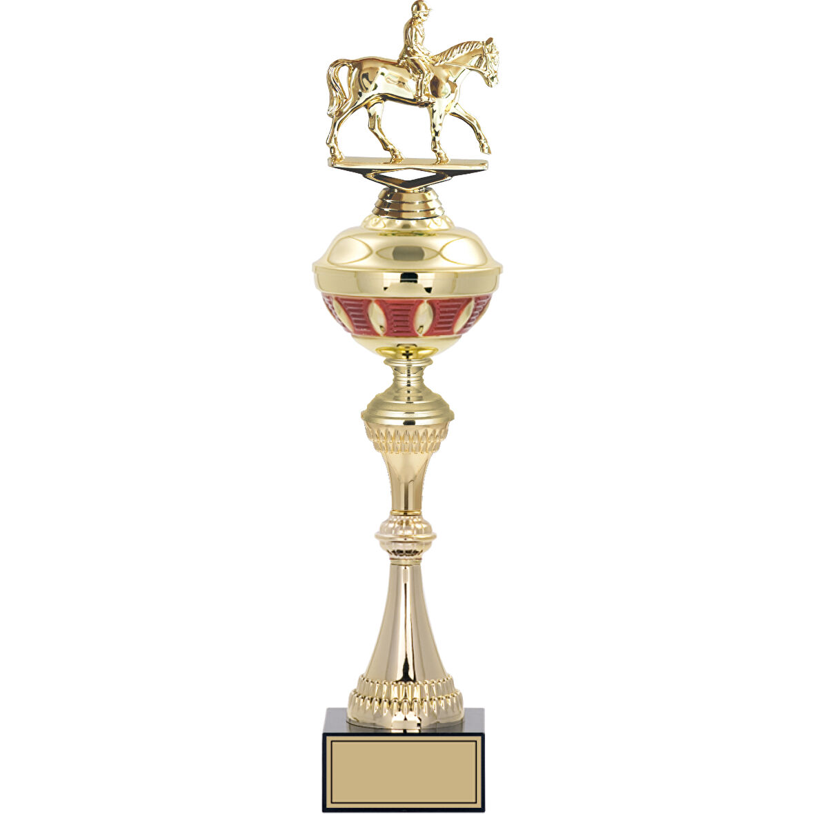 ODAK KUPA - Figürlü Kupalar - At / Binici Figürlü Kupalar FG-064 A - 49 cm