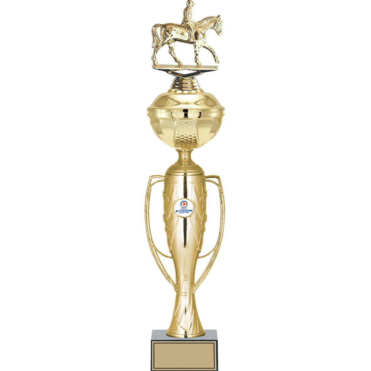 ODAK KUPA - Figürlü Kupalar - At / Binici Figürlü Kupalar FG-071 A - 53 cm