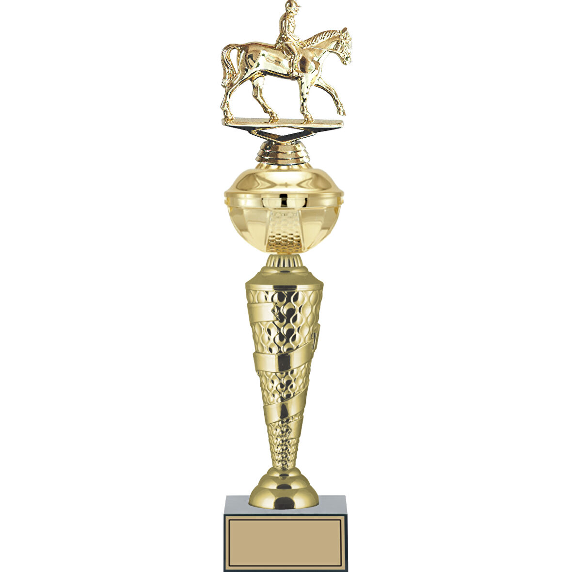 ODAK KUPA - Figürlü Kupalar - At / Binici Figürlü Kupalar FG-075 B - 48 cm