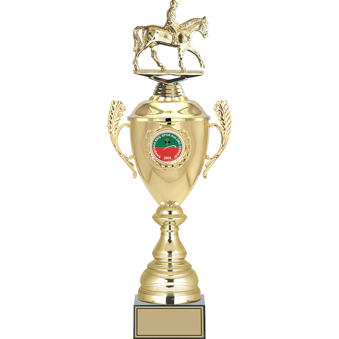 ODAK KUPA - Figürlü Kupalar - At / Binici Figürlü Kupalar FG-080 A - 49 cm