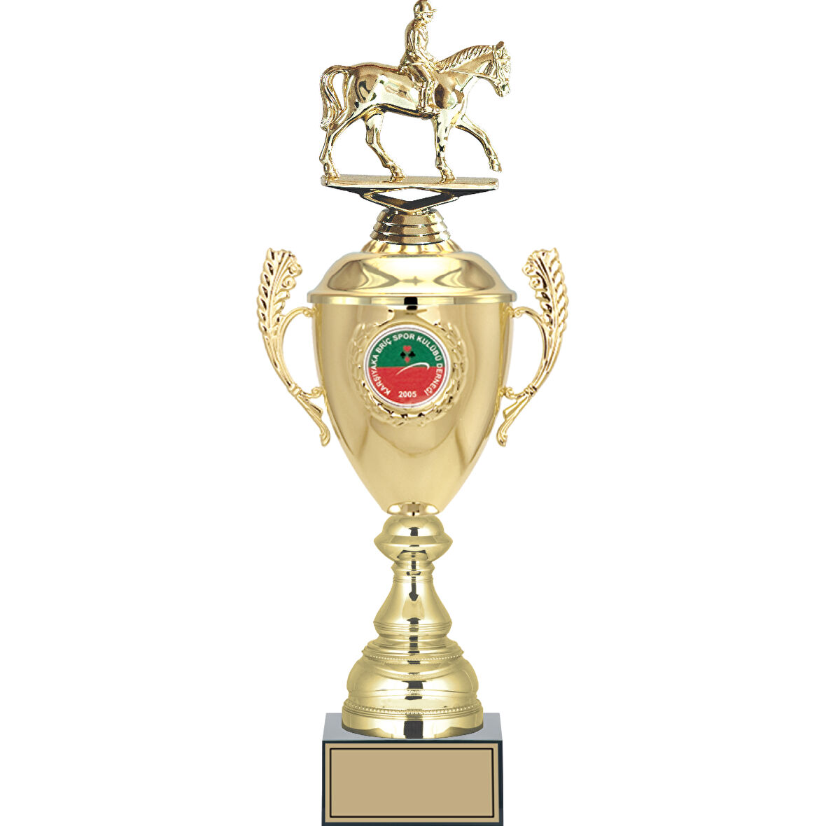 ODAK KUPA - Figürlü Kupalar - At / Binici Figürlü Kupalar FG-080 B - 47 cm