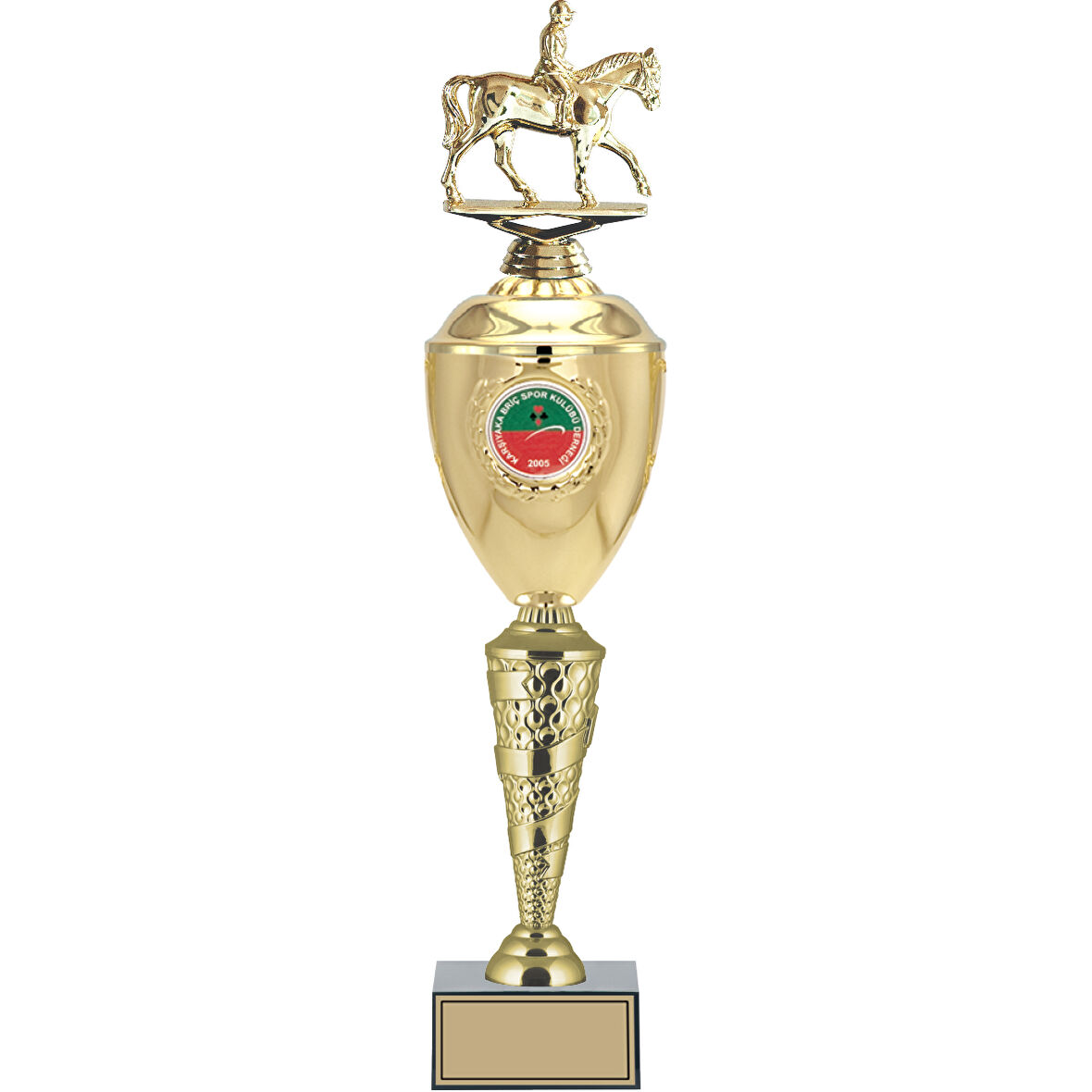 ODAK KUPA - Figürlü Kupalar - At / Binici Figürlü Kupalar FG-081 C - 55 cm
