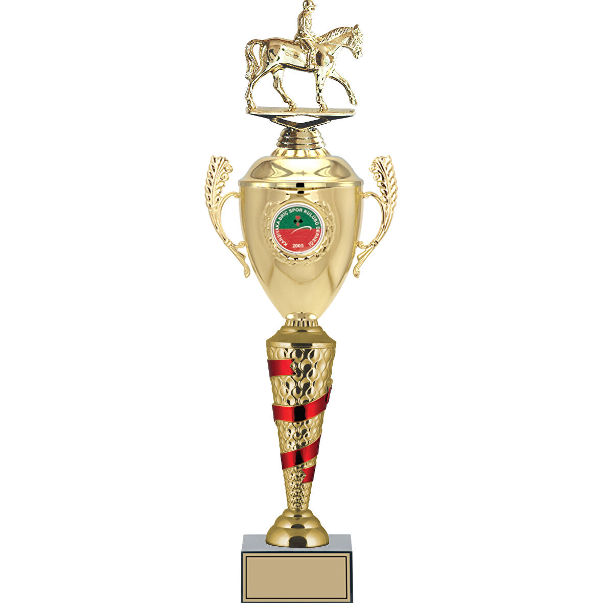ODAK KUPA - Figürlü Kupalar - At / Binici Figürlü Kupalar FG-082 B - 58 cm