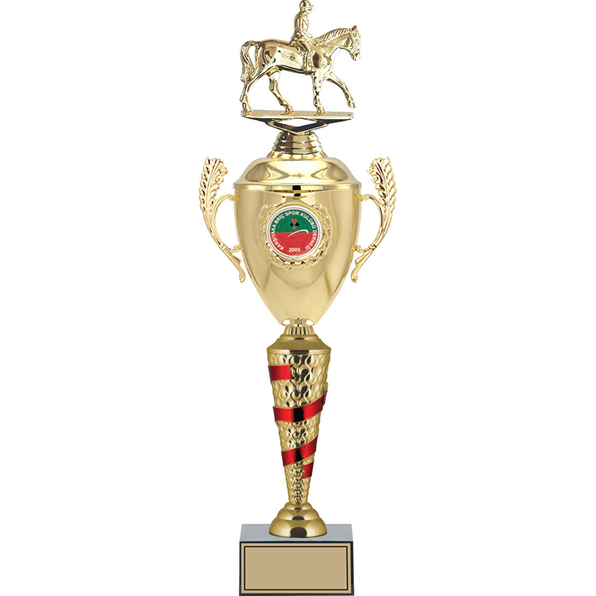 ODAK KUPA - Figürlü Kupalar - At / Binici Figürlü Kupalar FG-082 C - 55 cm