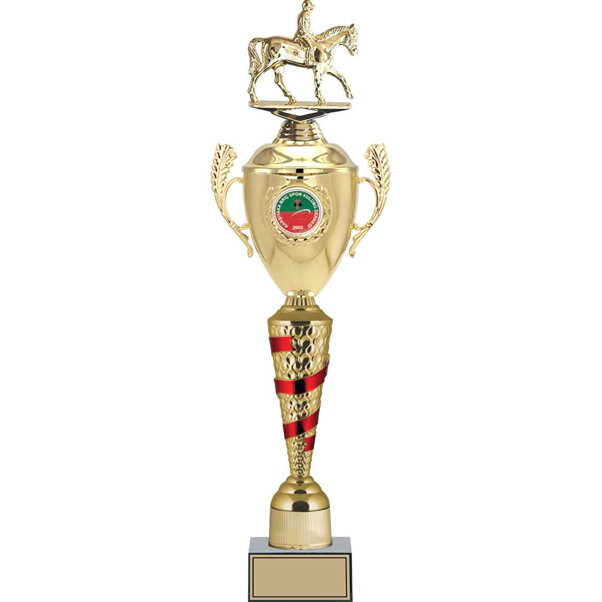 ODAK KUPA - Figürlü Kupalar - At / Binici Figürlü Kupalar FG-084 B - 62 cm