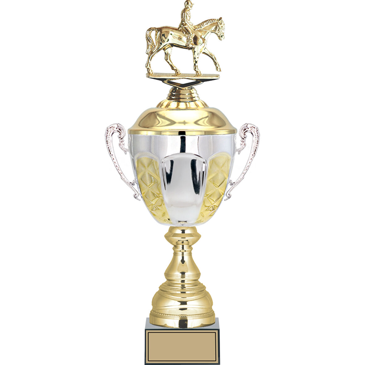 ODAK KUPA - Figürlü Kupalar - At / Binici Figürlü Kupalar FG-087 A - 48 cm