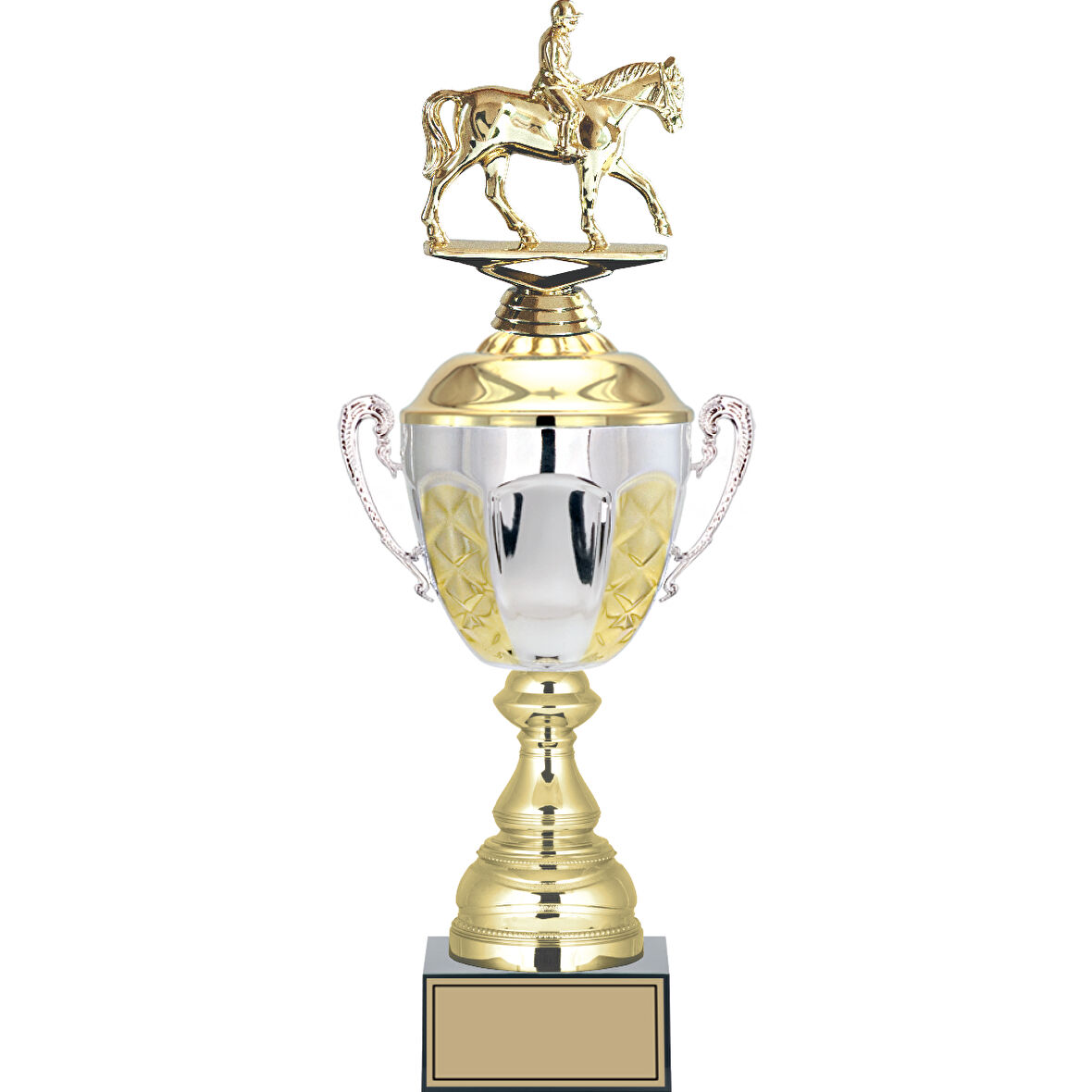 ODAK KUPA - Figürlü Kupalar - At / Binici Figürlü Kupalar FG-087 B - 44 cm