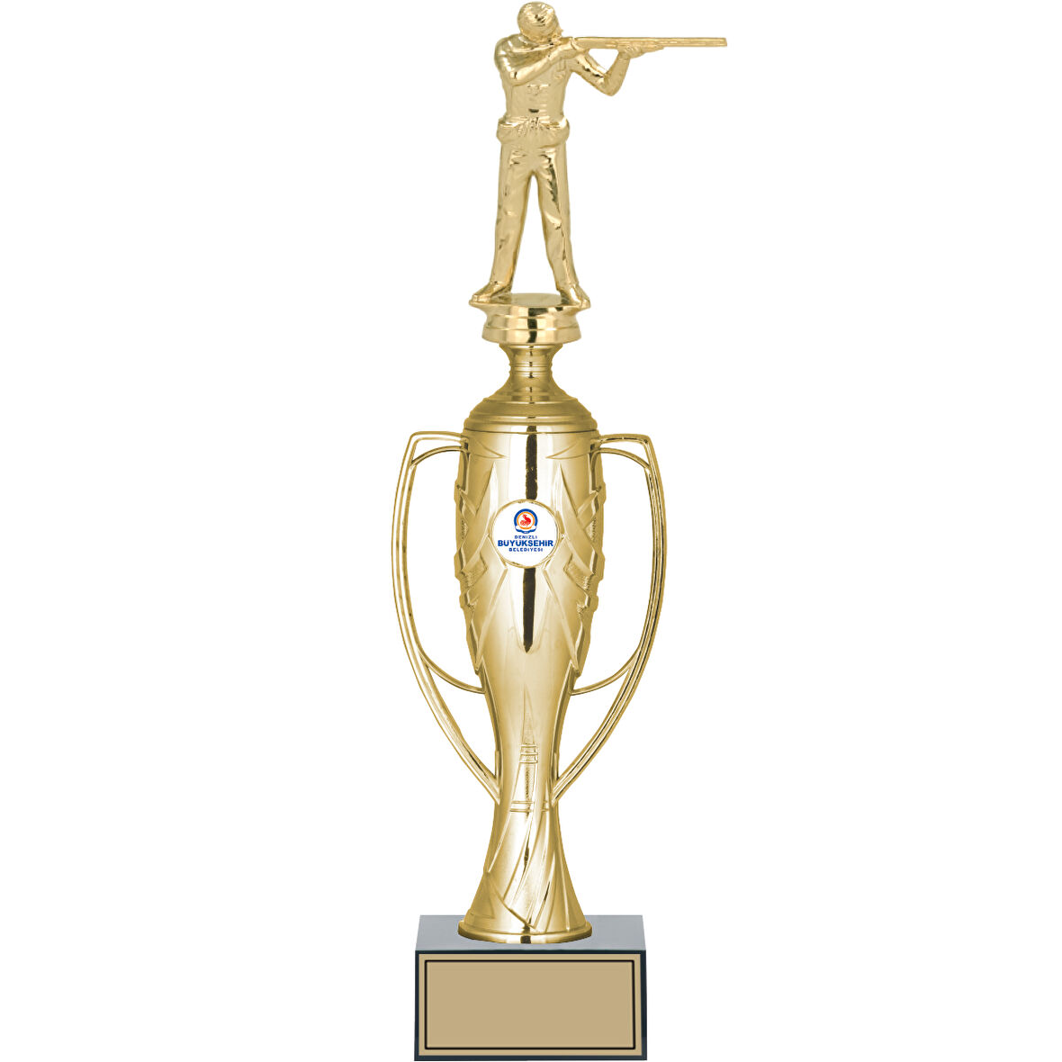 ODAK KUPA - Figürlü Kupalar - Atıcı Figürlü Kupalar FG-026 B - 42 cm