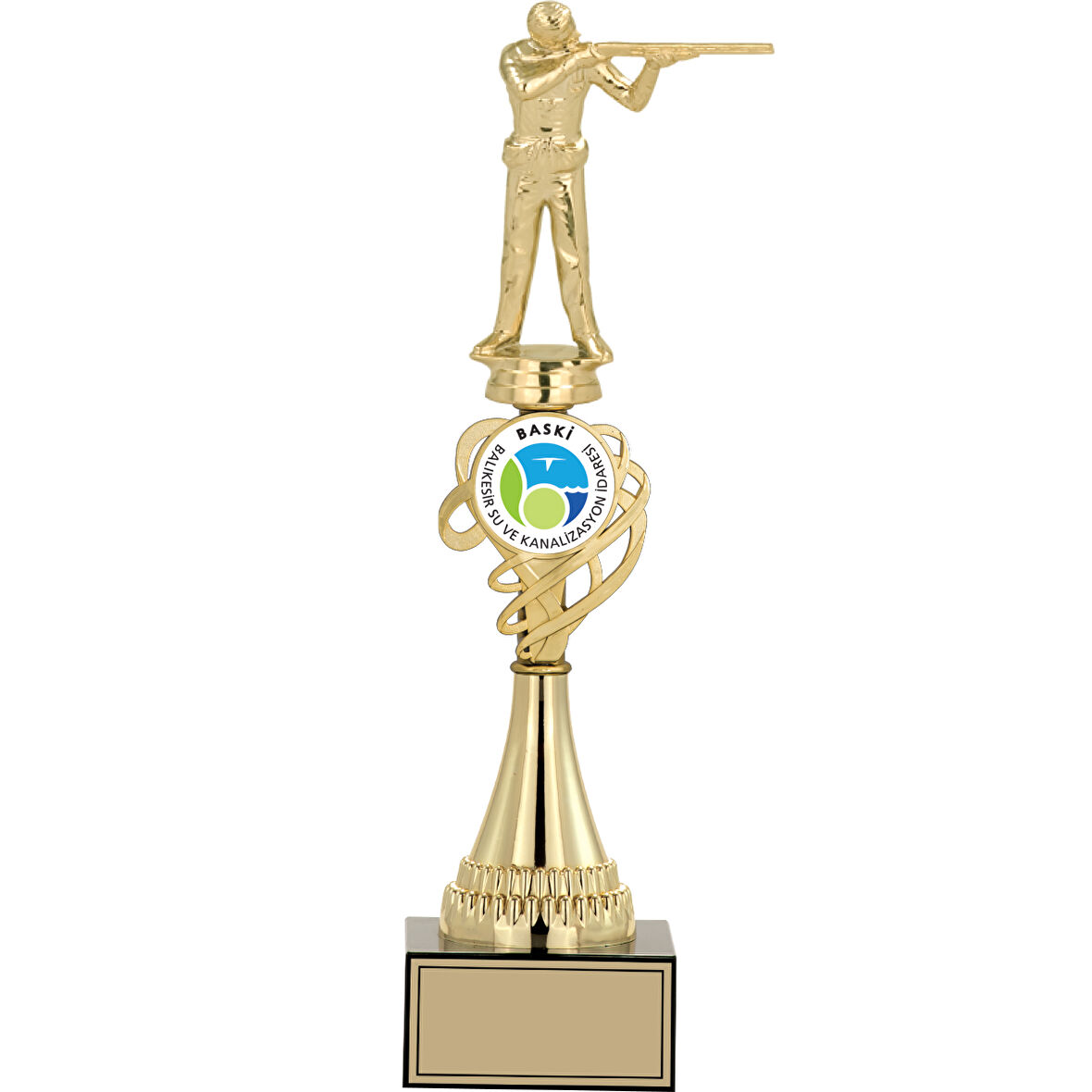 ODAK KUPA - Figürlü Kupalar - Atıcı Figürlü Kupalar FG-034 A - 38 cm