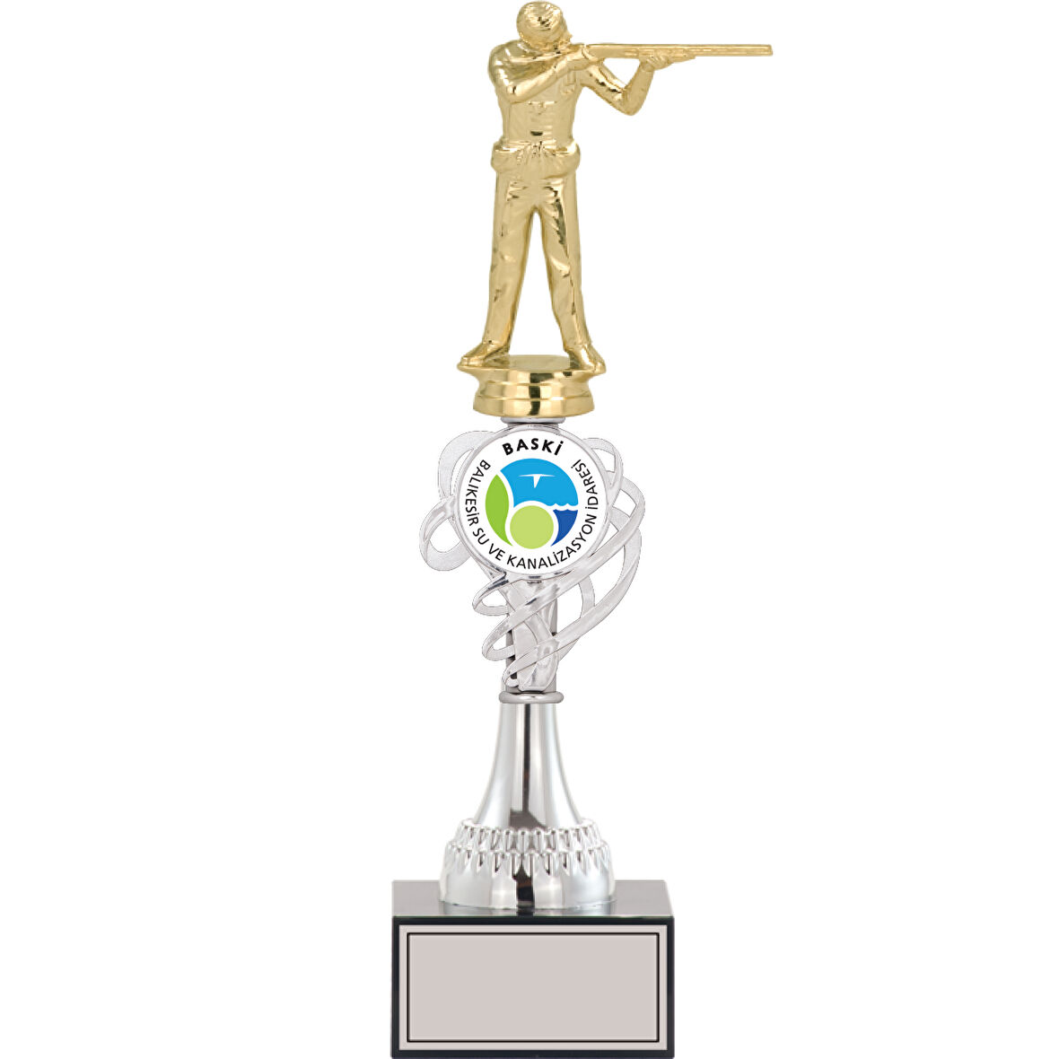 ODAK KUPA - Figürlü Kupalar - Atıcı Figürlü Kupalar FG-034 B - 36 cm