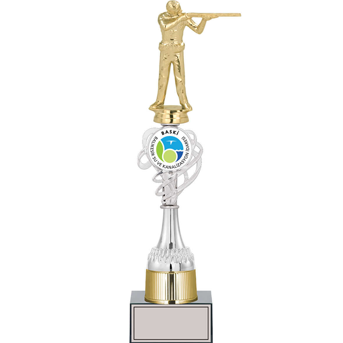 ODAK KUPA - Figürlü Kupalar - Atıcı Figürlü Kupalar FG-036 B - 40 cm