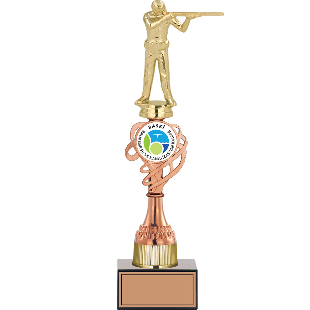 ODAK KUPA - Figürlü Kupalar - Atıcı Figürlü Kupalar FG-036 C - 37 cm