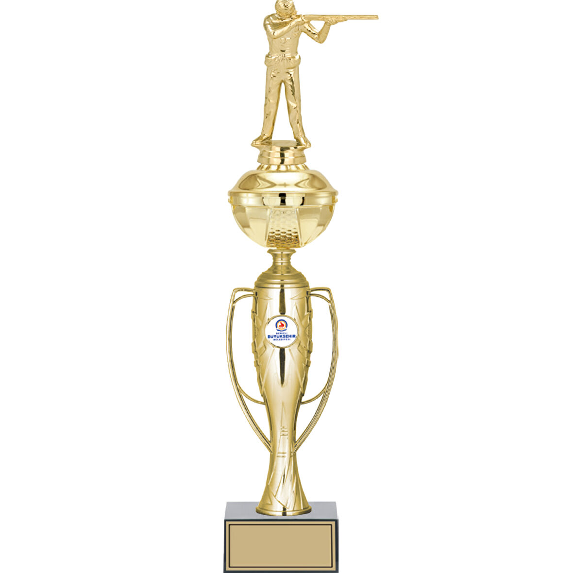 ODAK KUPA - Figürlü Kupalar - Atıcı Figürlü Kupalar FG-071 C - 48 cm