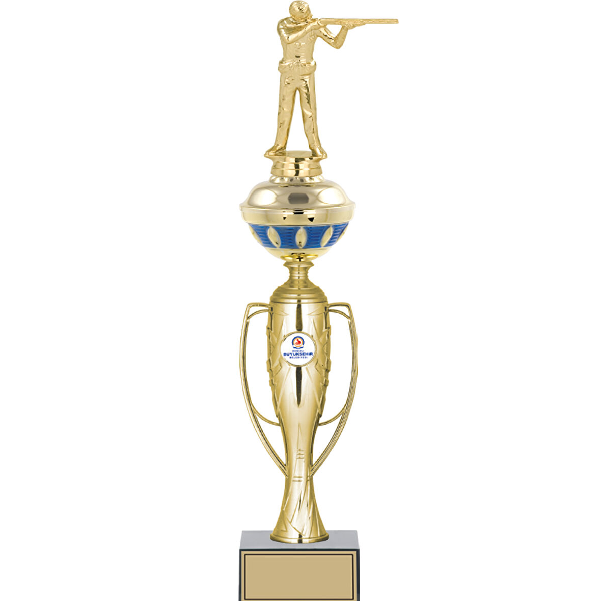 ODAK KUPA - Figürlü Kupalar - Atıcı Figürlü Kupalar FG-074 C - 48 cm