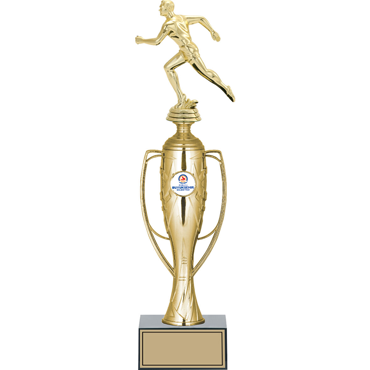 ODAK KUPA - Figürlü Kupalar - Atletizm Erkek Figürlü Kupalar FG-025 A - 38 cm