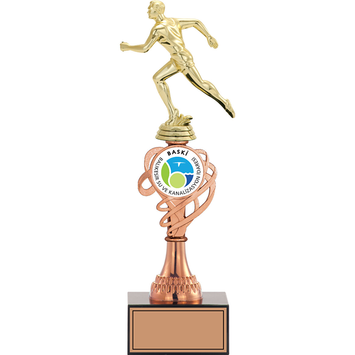 ODAK KUPA - Figürlü Kupalar - Atletizm Erkek Figürlü Kupalar FG-034 C - 35 cm