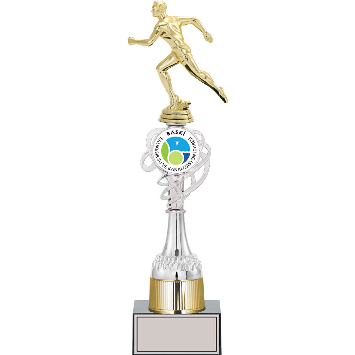 ODAK KUPA - Figürlü Kupalar - Atletizm Erkek Figürlü Kupalar FG-036 B - 41 cm