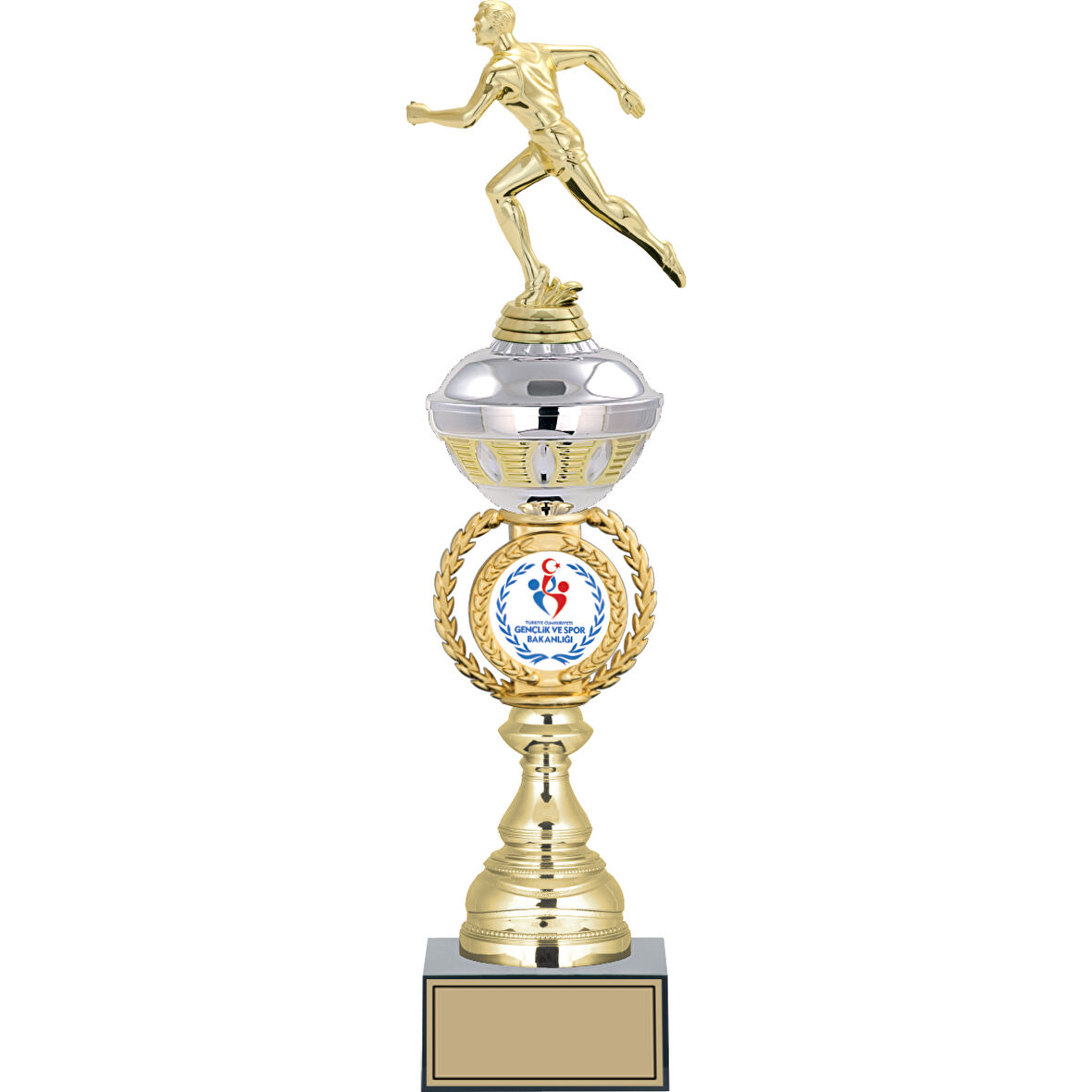 ODAK KUPA - Figürlü Kupalar - Atletizm Erkek Figürlü Kupalar FG-066 C - 46 cm