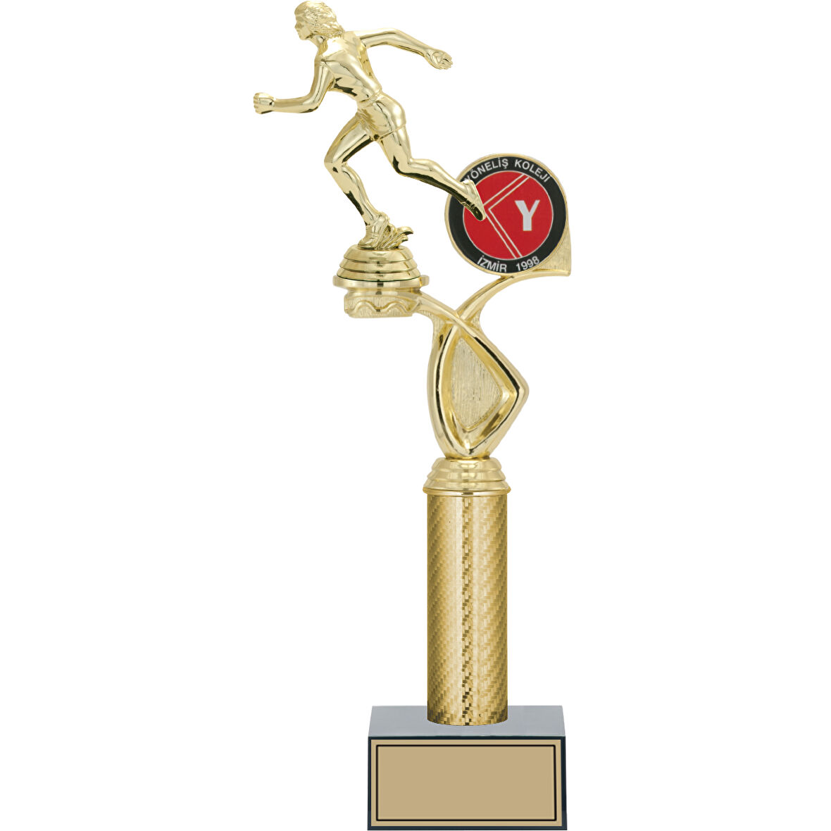 ODAK KUPA - Figürlü Kupalar - Atletizm Kadın Figürlü Kupalar FG-015 A - 40 cm