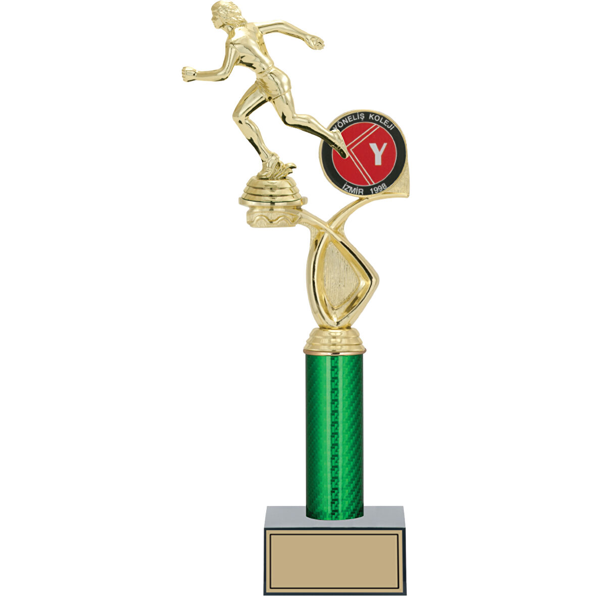 ODAK KUPA - Figürlü Kupalar - Atletizm Kadın Figürlü Kupalar FG-018 A - 40 cm