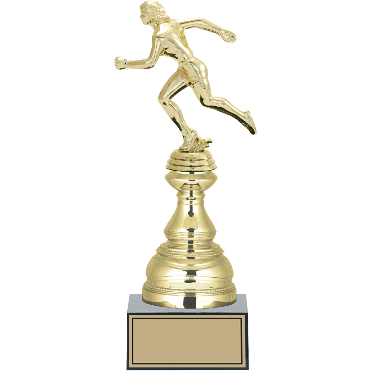 ODAK KUPA - Figürlü Kupalar - Atletizm Kadın Figürlü Kupalar FG-023 B - 31 cm