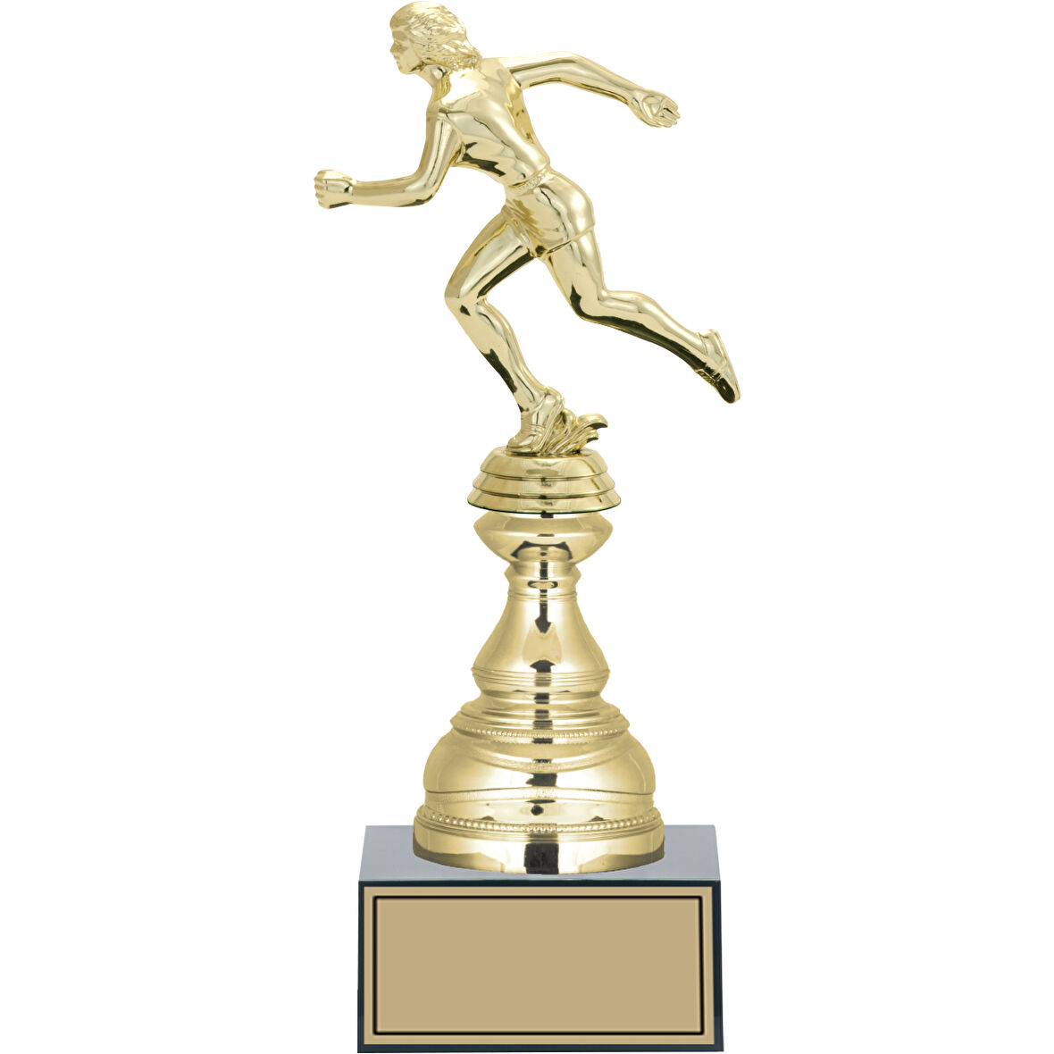 ODAK KUPA - Figürlü Kupalar - Atletizm Kadın Figürlü Kupalar FG-023 C - 30 cm