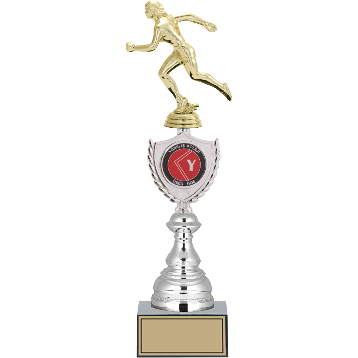 ODAK KUPA - Figürlü Kupalar - Atletizm Kadın Figürlü Kupalar FG-035 C - 40 cm