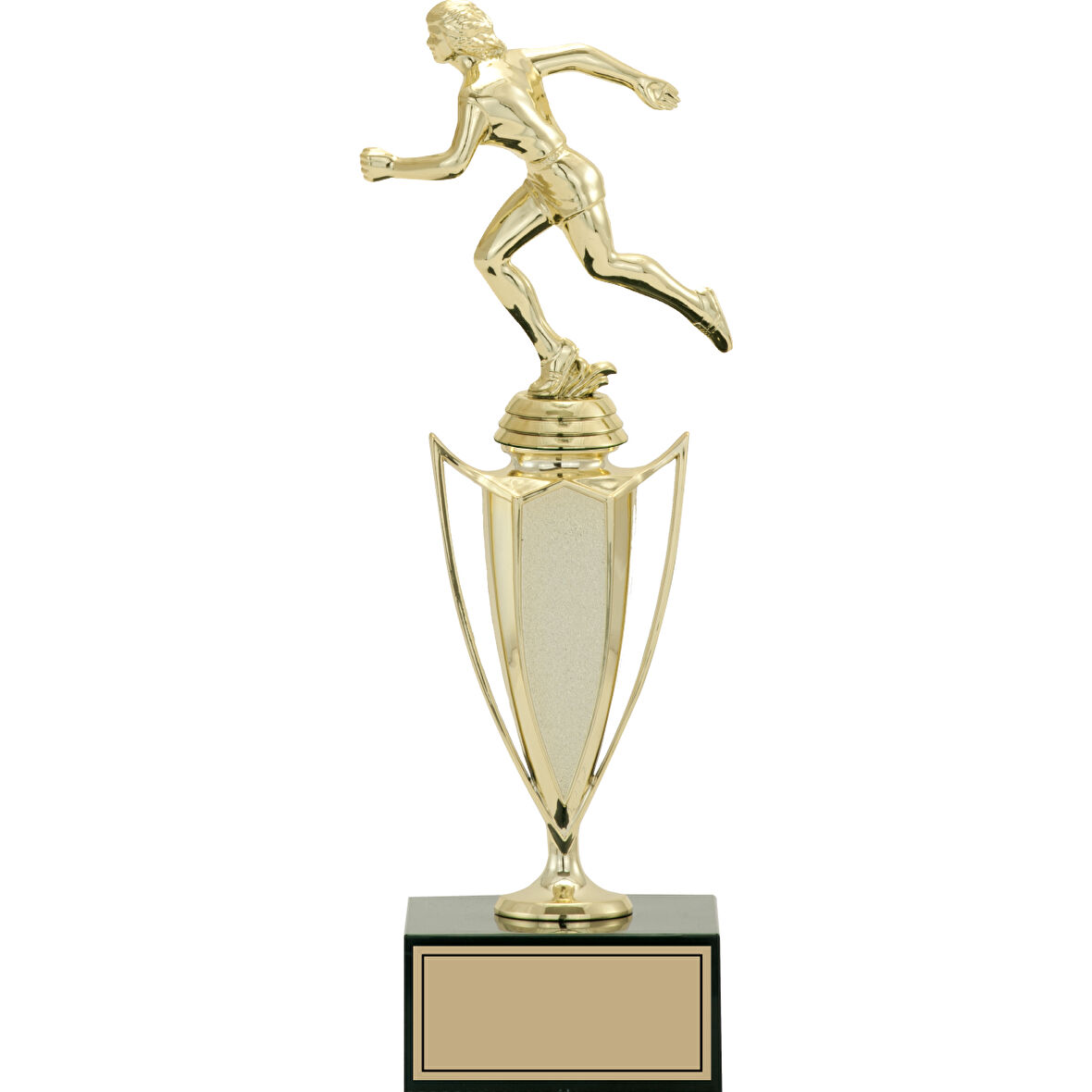 ODAK KUPA - Figürlü Kupalar - Atletizm Kadın Figürlü Kupalar FG-039 B - 34 cm