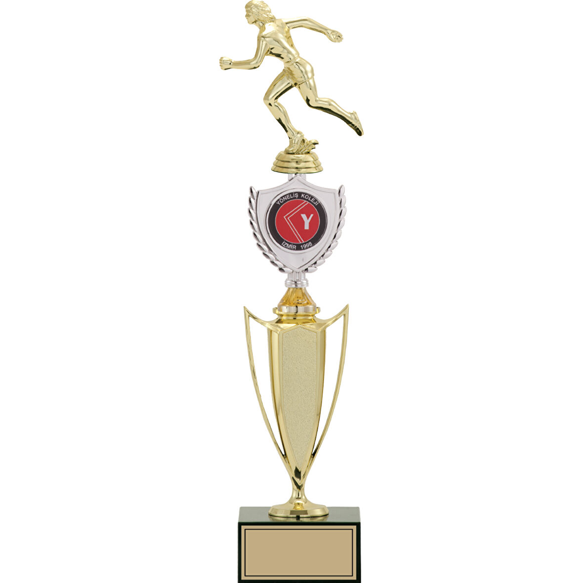 ODAK KUPA - Figürlü Kupalar - Atletizm Kadın Figürlü Kupalar FG-042 A - 48 cm