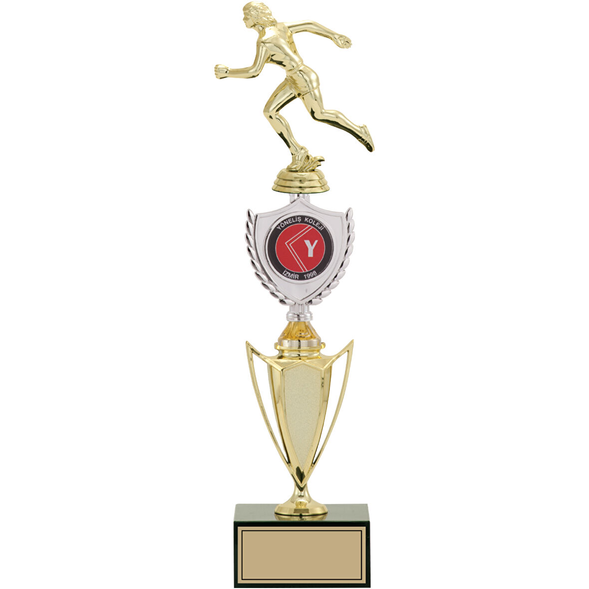 ODAK KUPA - Figürlü Kupalar - Atletizm Kadın Figürlü Kupalar FG-042 C - 43 cm