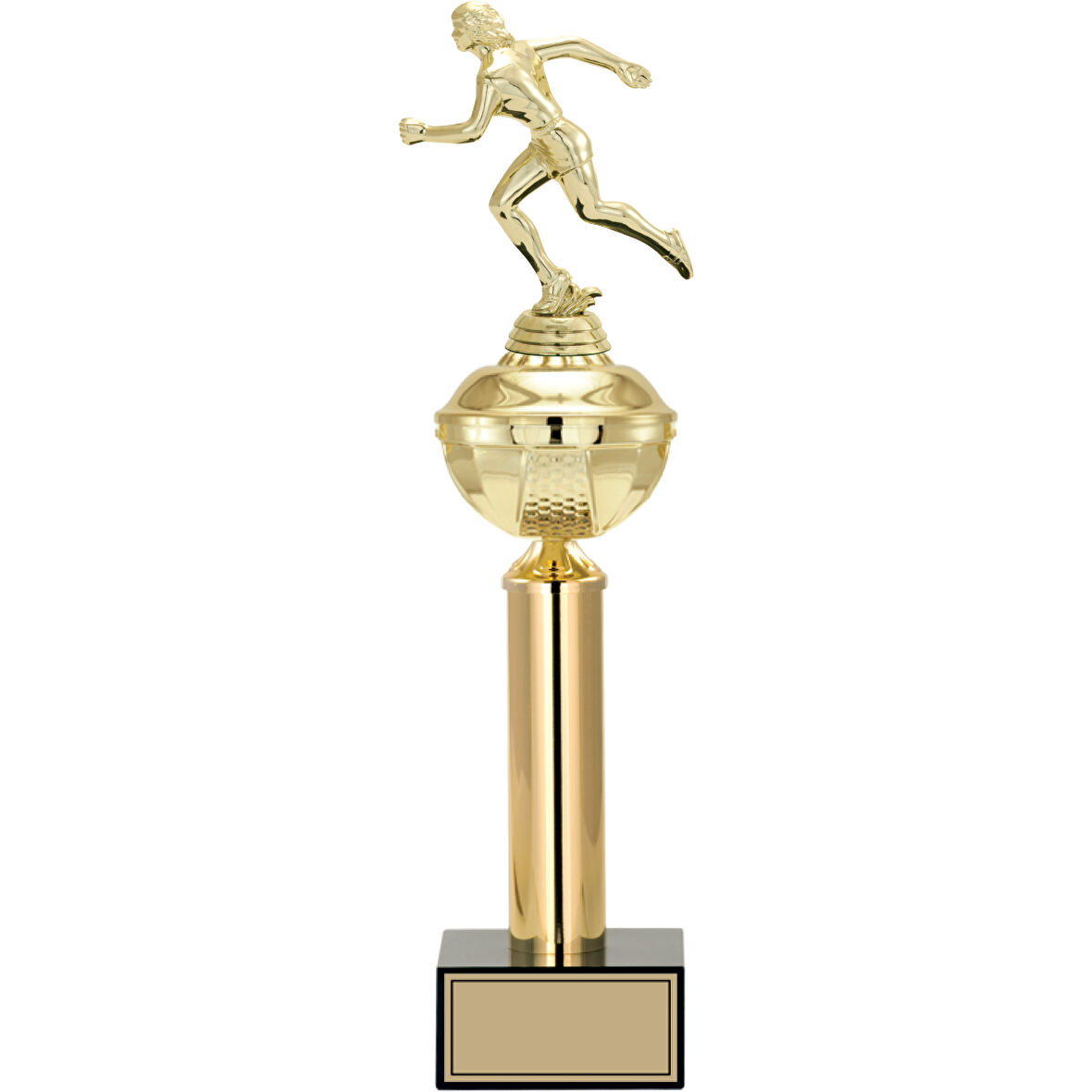 ODAK KUPA - Figürlü Kupalar - Atletizm Kadın Figürlü Kupalar FG-047 A - 44 cm