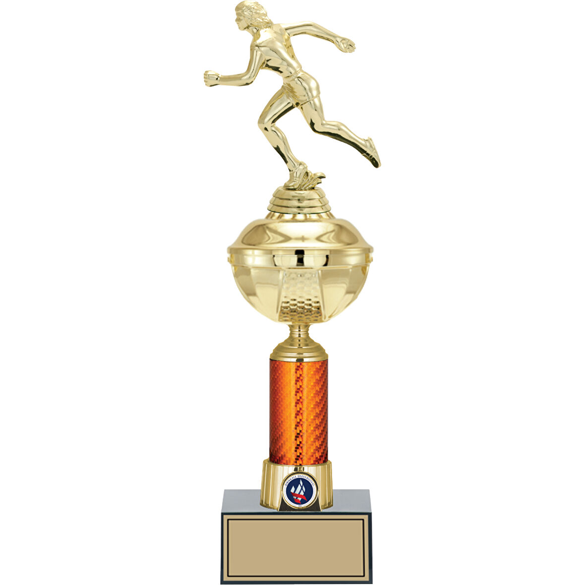 ODAK KUPA - Figürlü Kupalar - Atletizm Kadın Figürlü Kupalar FG-055 C - 41 cm