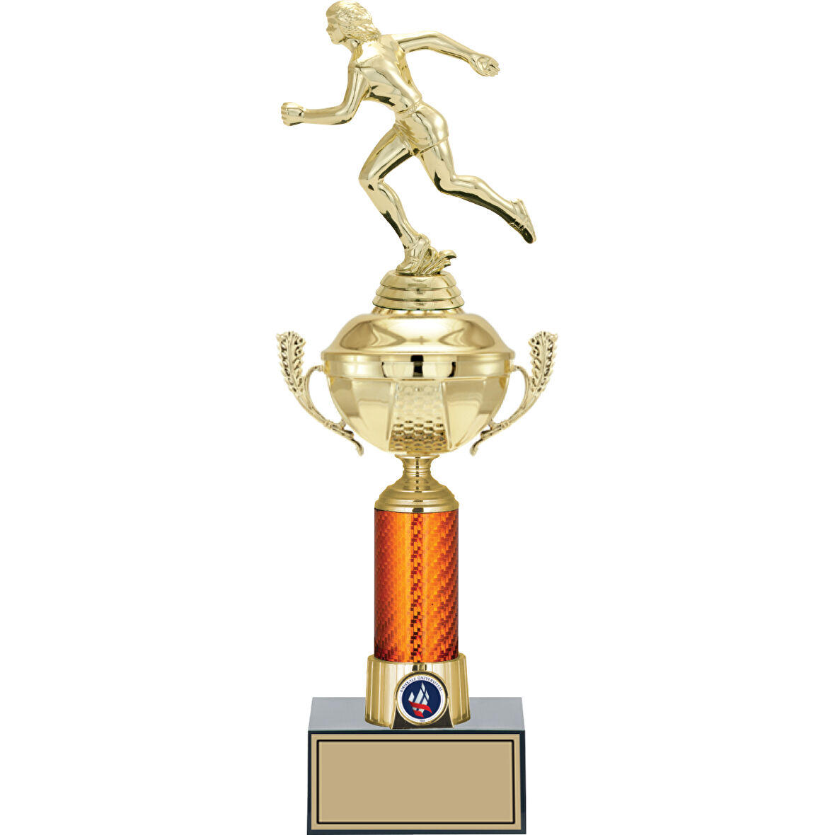ODAK KUPA - Figürlü Kupalar - Atletizm Kadın Figürlü Kupalar FG-056 C - 41 cm