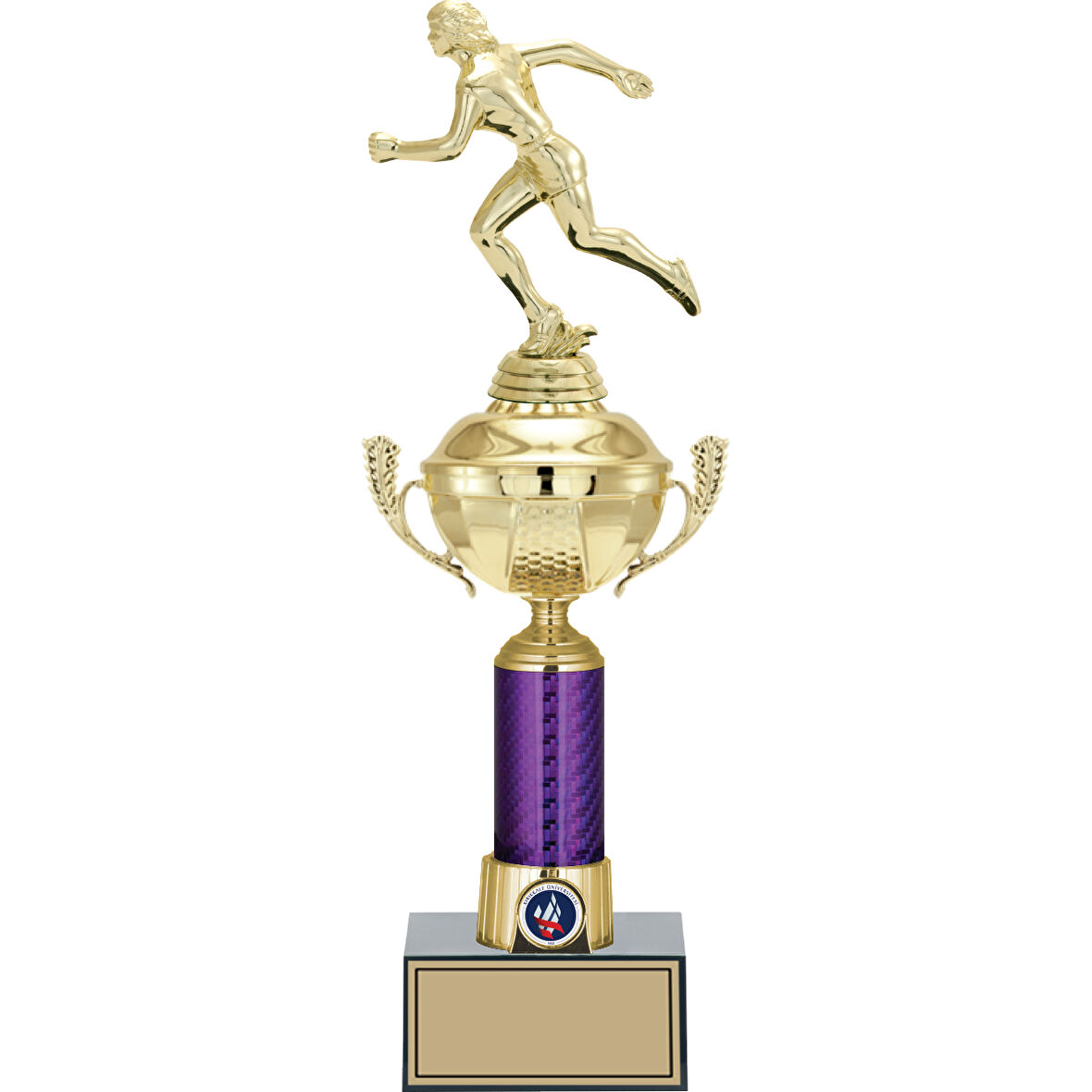 ODAK KUPA - Figürlü Kupalar - Atletizm Kadın Figürlü Kupalar FG-060 C - 41 cm