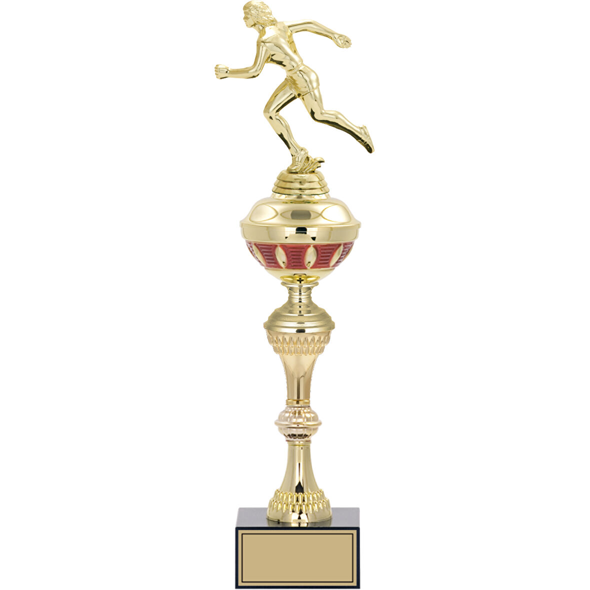 ODAK KUPA - Figürlü Kupalar - Atletizm Kadın Figürlü Kupalar FG-064 C - 46 cm